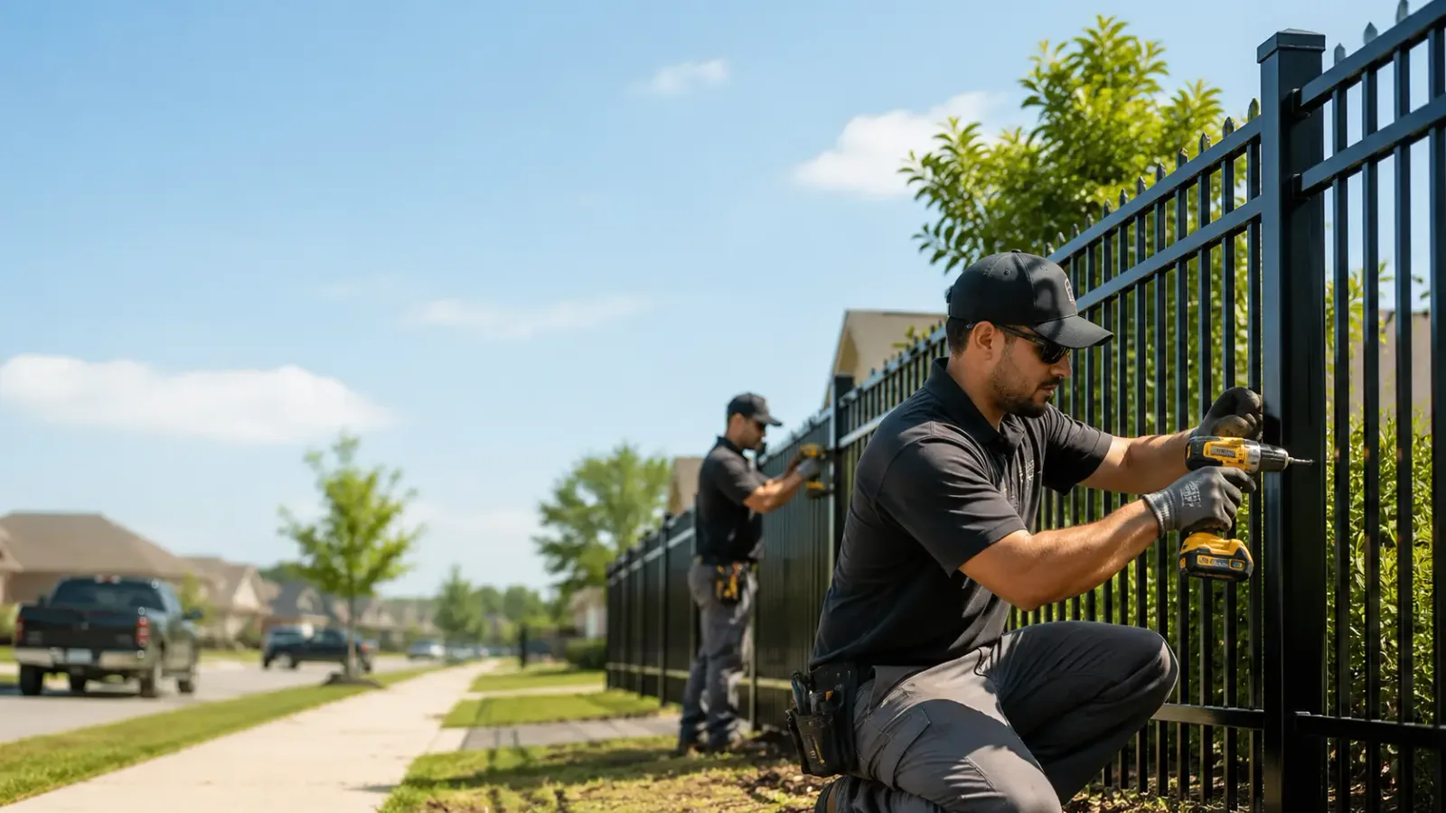 Metal Fence Installation in Abita Springs, LA
